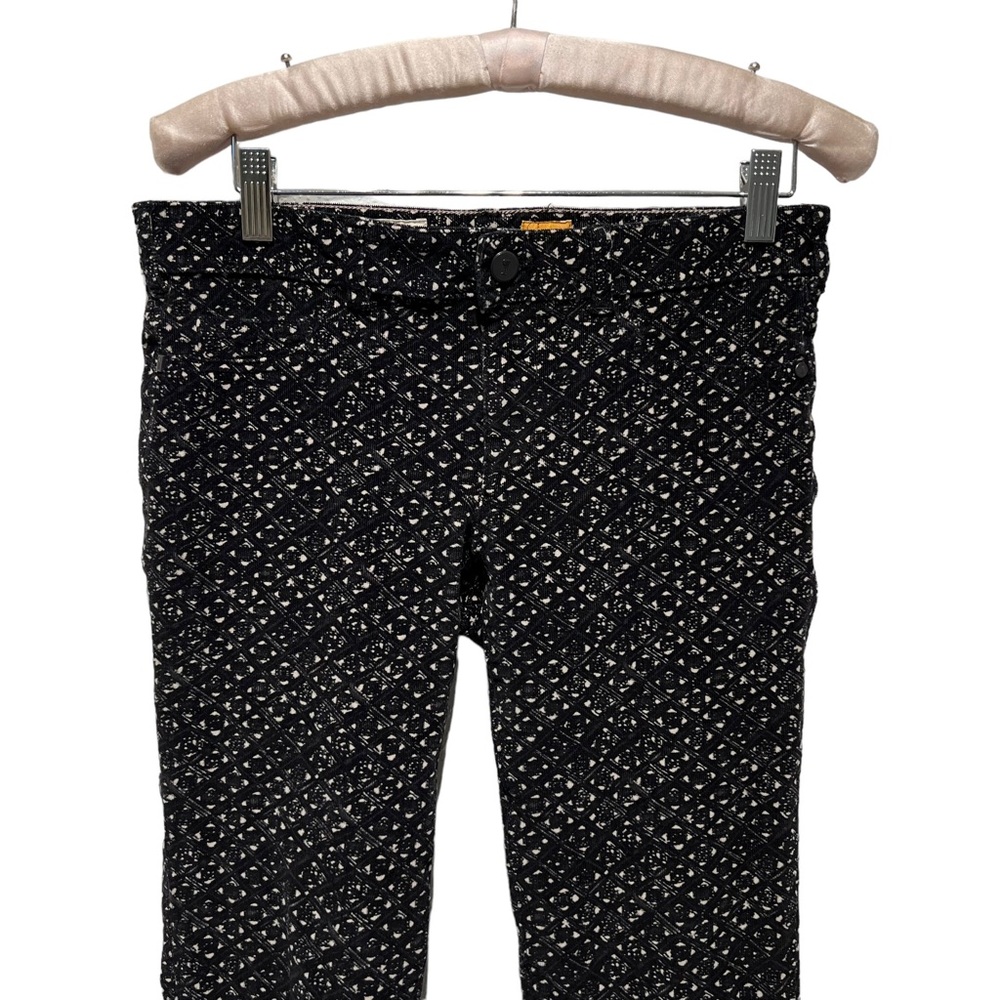 Anthropologie Pilcro & The Letterpress Abstract Print Corduroy Pants Size 27 - Picture 5 of 12